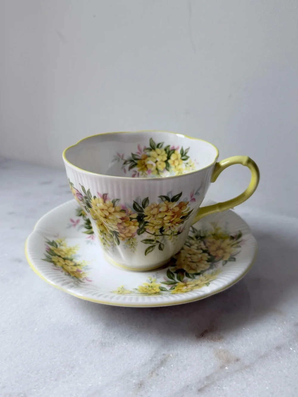 Royal Albert Blossom Time Teacup cup & Saucer Bone China England ..